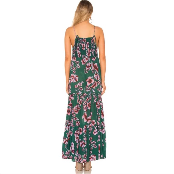 Free People Garden Party Maxi Dress in Turquoise - Picture 3 of 12